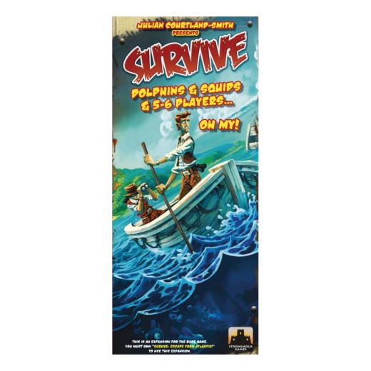 Survive: Dolphins & Squids & 5-6 Players...Oh My! (Exp). ryhmässä SEURAPELIT / Lisäosat @ Spelexperten (STR3005)