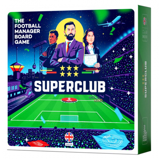 Superclub: The Football Manager Board Game ryhmässä SEURAPELIT / Strategiapelit @ Spelexperten (SUP9040)