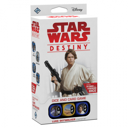 Star Wars: Destiny - Luke Skywalker  Starter Set ryhmässä SEURAPELIT / Strategiapelit @ Spelexperten (SWD10)