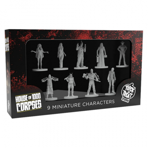 House of 1000 Corpses - 9 Miniature Characters (Exp.) ryhmässä SEURAPELIT / Tarvikkeet / Muut @ Spelexperten (TPQH1KM1)