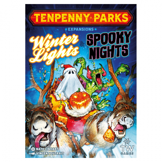 Tenpenny Parks: Winter Lights & Spooky Nights Expansion ryhmässä SEURAPELIT @ Spelexperten (TWK3008)