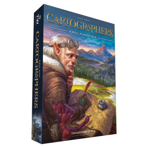 Cartographers: A Roll Player Tale ryhmässä SEURAPELIT / Strategiapelit @ Spelexperten (TWK4050)