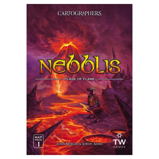 Cartographers: Nebblis - Plane of Flame (Exp.) ryhmässä SEURAPELIT / Lisäosat @ Spelexperten (TWK4062)
