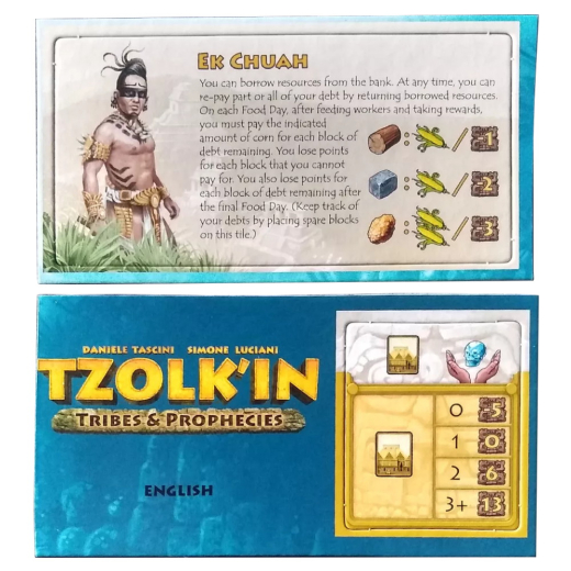 Tzolk'in: Tribes & Prophecies: Ek Chuah (Exp.) ryhmässä UUTUUDET @ Spelexperten (TZ2-BONUS-EN1)