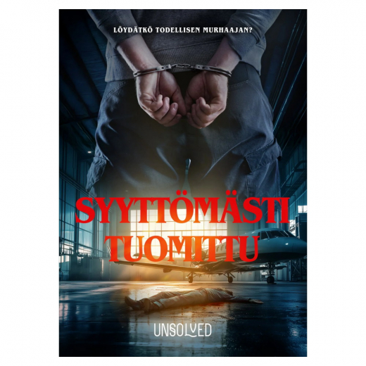 Unsolved Mysteries - Syyttömänä tuomittu ryhmässä SEURAPELIT / Escape Room @ Spelexperten (U-F004)
