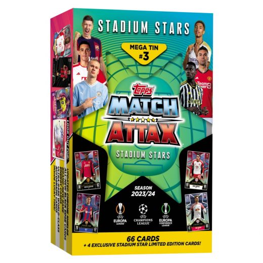 Match Attax TCG Stadium Stars 23/24 Mega Tin #3 ryhmässä SEURAPELIT / Korttipelit @ Spelexperten (UCLMA23-2306-3)