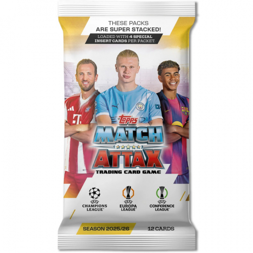 Topps Match Attax Champions League Booster 2025/26 ryhmässä SEURAPELIT / Yhteistyöpeli @ Spelexperten (UCLMA25-01)