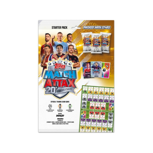 Topps Champions League Cards 2026/27 Starter Pack ryhmässä LELUT / Collectibles @ Spelexperten (UCLMA26-02)