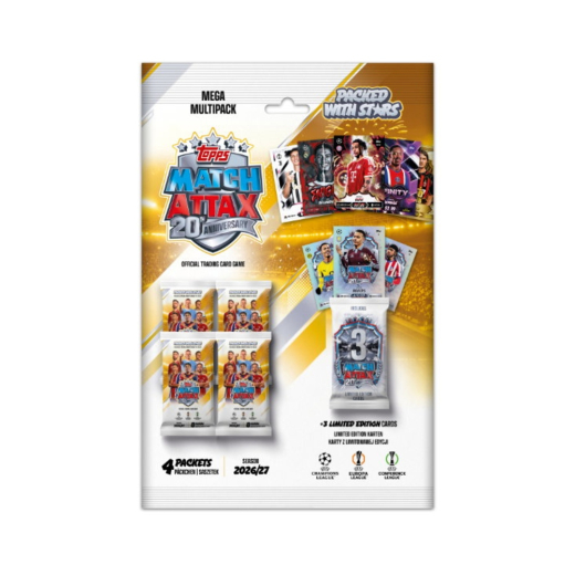Topps Champions League 2026/27 Mega Multipack ryhmässä UUTUUDET @ Spelexperten (UCLMA26-03)