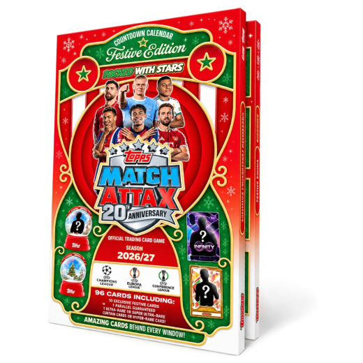 Topps Champions League 2026/27 Advent Calendar ryhmässä LELUT / Joulukalenterit @ Spelexperten (UCLMA26-07)