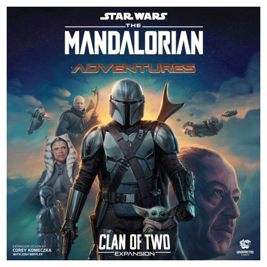 Star Wars: The Mandalorian - Adventures: Clan of Two Expansion ryhmässä SEURAPELIT / Lisäosat @ Spelexperten (UG06)