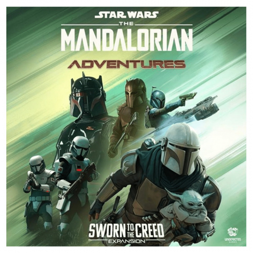 Star Wars: The Mandalorian - Adventures: Sworn to the Creed Expansion Expansion ryhmässä SEURAPELIT / Lisäosat @ Spelexperten (UG07)