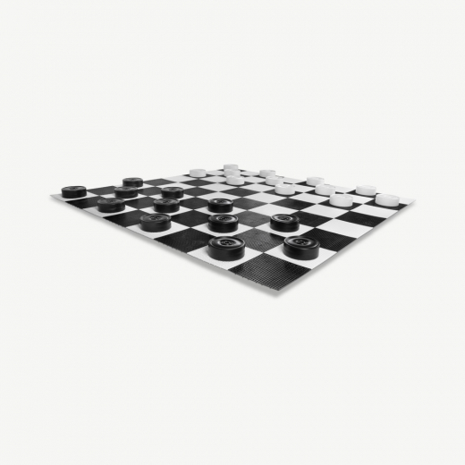 Uber Giant Draughts / Checkers - Pieces 25 cm ryhmässä ULKOPELIT / Muut @ Spelexperten (UG352)