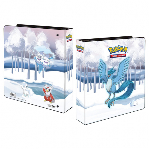 Pokémon TCG: Frosted Forest 3-Ring Album ryhmässä SEURAPELIT / Tarvikkeet / Varastointi @ Spelexperten (ULT15985)