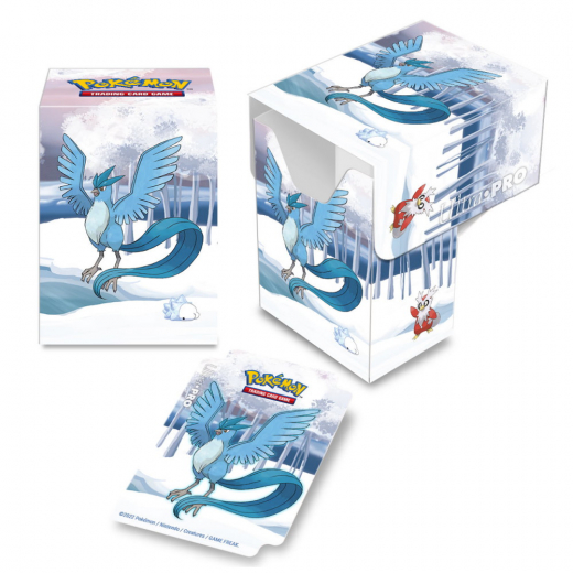 Pokémon TCG: Frosted Forest Full View Deck Box ryhmässä SEURAPELIT / Pokémon @ Spelexperten (ULT15987)