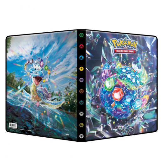 Pokémon TCG: 9-Pocket Portfolio - Stellar Crown ryhmässä SEURAPELIT / Tarvikkeet / Varastointi @ Spelexperten (ULT16078)