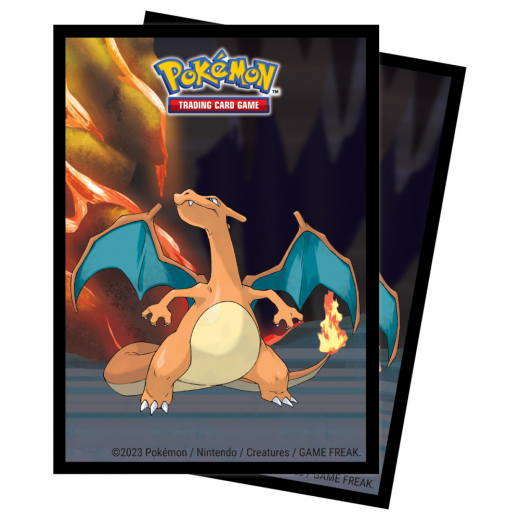 Pokémon TCG: Scorching Summit Deck Protector Sleeves ryhmässä SEURAPELIT / Tarvikkeet / Sleeves @ Spelexperten (ULT16131)