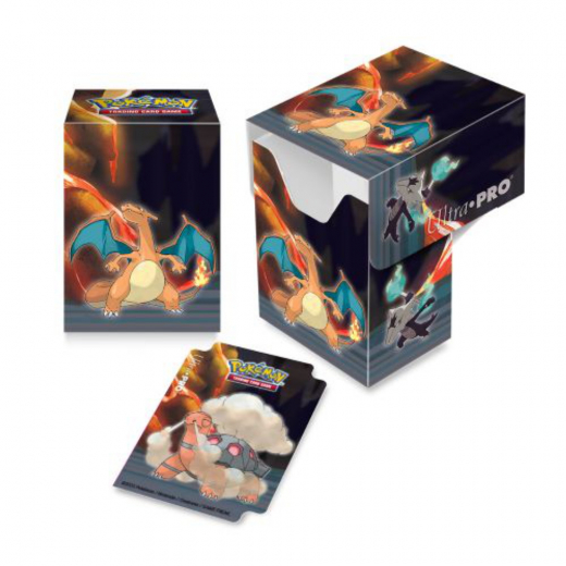 Pokémon TCG: Scorching Summit Full View Deck Box ryhmässä SEURAPELIT / Tarvikkeet / Varastointi @ Spelexperten (ULT16132)