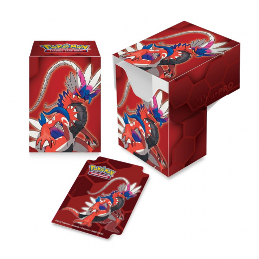 Pokémon TCG: Koraidon Full View Deck Box ryhmässä SEURAPELIT / Tarvikkeet / Varastointi @ Spelexperten (ULT16187)