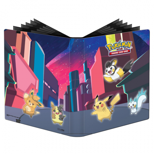 Pokémon TCG: 9-Pocket Pro Binder - Shimmering Skyline ryhmässä SEURAPELIT / Tarvikkeet / Varastointi @ Spelexperten (ULT16202)
