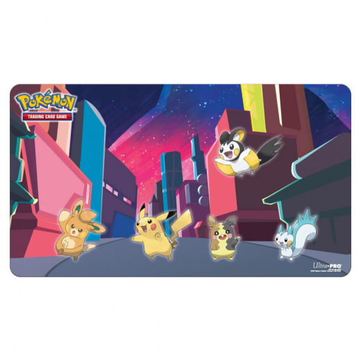 Pokémon TCG: Playmat - Shimmering Skyline ryhmässä SEURAPELIT / Tarvikkeet / Muut @ Spelexperten (ULT16204)