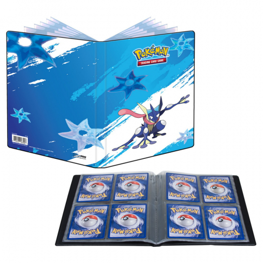 Pokémon TCG: 4-Pocket Portfolio Greninja ryhmässä SEURAPELIT / Tarvikkeet / Varastointi @ Spelexperten (ULT16300)