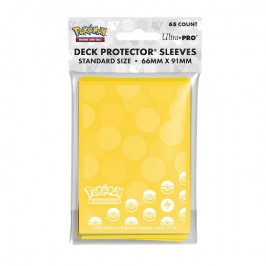 Pokémon TCG: Deck Protector Sleeves - Energy Lightning ryhmässä SEURAPELIT / Tarvikkeet / Sleeves @ Spelexperten (ULT16745)