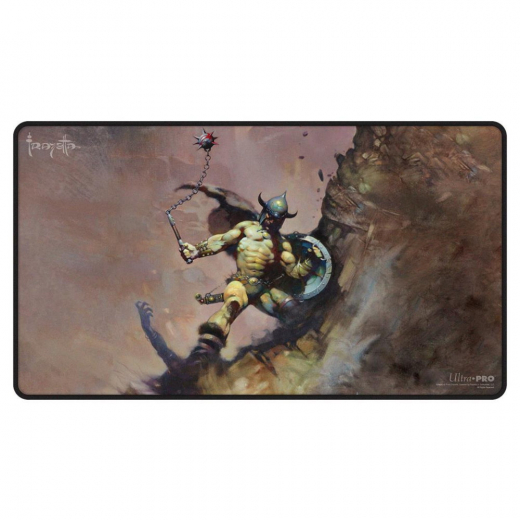 Ultra Pro Playmat: Frank Frazetta - Warrior with Ball and Chain ryhmässä SEURAPELIT / Tarvikkeet / Muut @ Spelexperten (ULT16755)