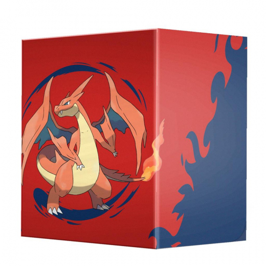 Pokémon TCG: 100+ Deck Box - Mega Charizard Y ryhmässä SEURAPELIT / Tarvikkeet / Varastointi @ Spelexperten (ULT16756)