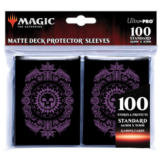 Magic Deck Protector Sleeves 64 x 89 mm - Mana 7 Swamp ryhmässä SEURAPELIT / Tarvikkeet / Sleeves @ Spelexperten (ULT19245)