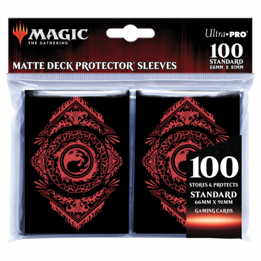 Magic Deck Protector Sleeves 64 x 89 mm - Mana 7 Mountain ryhmässä SEURAPELIT / Tarvikkeet / Sleeves @ Spelexperten (ULT19246)