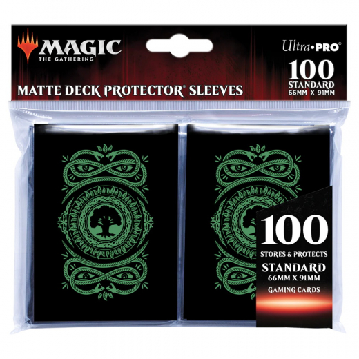 Magic Deck Protector Sleeves 64 x 89 mm - Mana 7 Forest ryhmässä SEURAPELIT / Tarvikkeet / Sleeves @ Spelexperten (ULT19247)