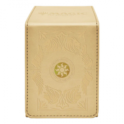 Magic: The Gathering - Alcove Flip Deck Box - Mana 7 Plains ryhmässä SEURAPELIT / Tarvikkeet / Varastointi @ Spelexperten (ULT19255)