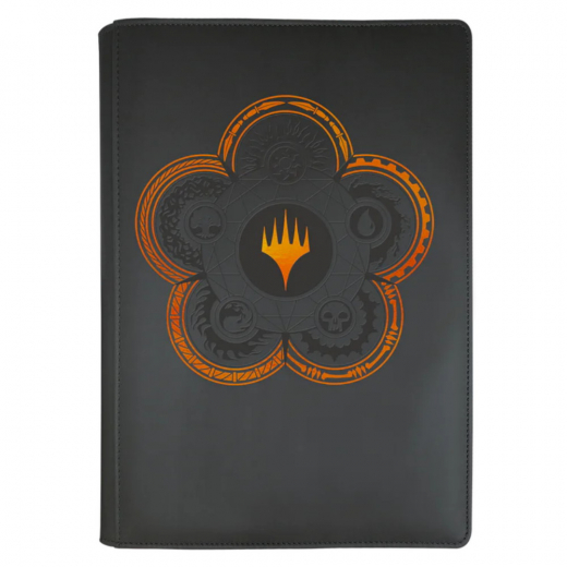 Magic: The Gathering - 9-Pocket Zippered Pro Binder Color Wheel ryhmässä SEURAPELIT / Tarvikkeet / Varastointi @ Spelexperten (ULT19262)