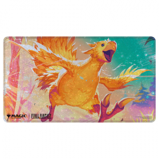 Magic: The Gathering Playmat - Final Fantasy: Traveling Chocobo Yellow ryhmässä SEURAPELIT / Magic the Gathering @ Spelexperten (ULT38761)
