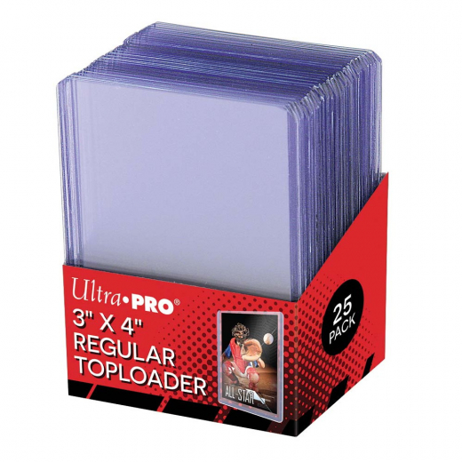 Ultra Pro Regular Toploaders 63,5 x 88 mm Clear ryhmässä SEURAPELIT / Tarvikkeet @ Spelexperten (ULT81222)