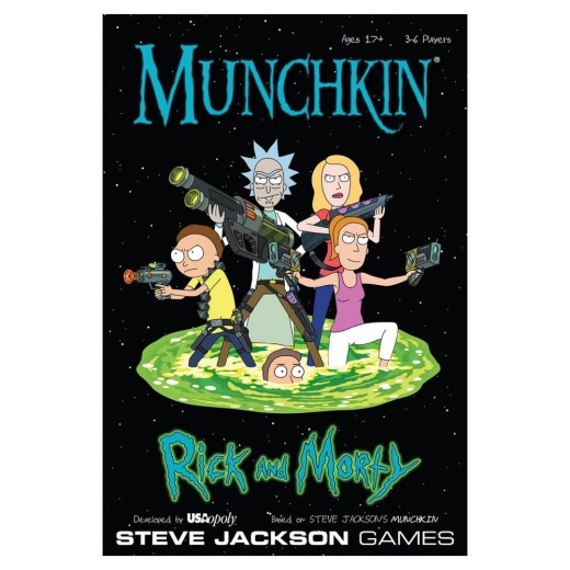 Munchkin: Rick and Morty ryhmässä SEURAPELIT / Korttipelit @ Spelexperten (USAMU085434)