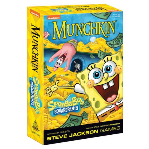 Munchkin SpongeBob SquarePants ryhmässä SEURAPELIT / Korttipelit @ Spelexperten (USAMU096712)