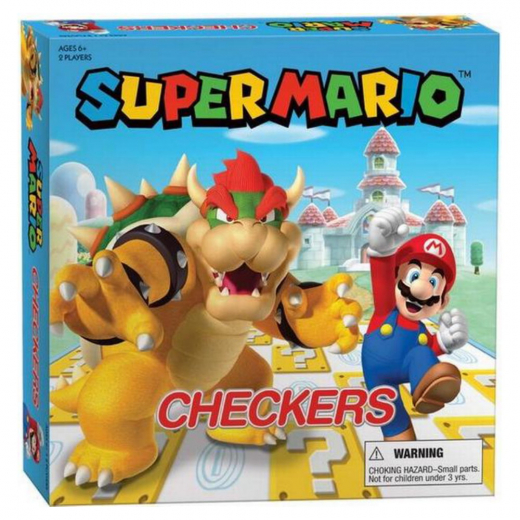 Super Mario Checkers (EN) ryhmässä SEURAPELIT / Klassiset @ Spelexperten (USCK005637)