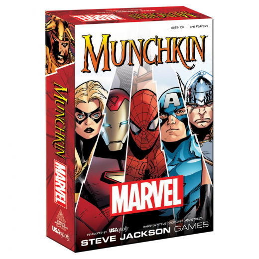 Munchkin Marvel ryhmässä SEURAPELIT / Korttipelit @ Spelexperten (USMU010430)