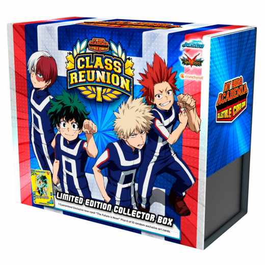 My Hero Academia CCG: Class Reunion Deluxe Collector Box ryhmässä SEURAPELIT / Korttipelit @ Spelexperten (UVS-0304110101)