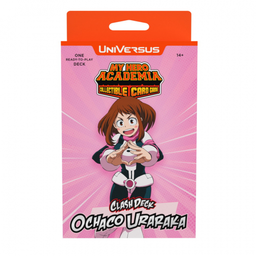 My Hero Academia CCG: Jet Burn - Ochaco Uraraka Clash Deck ryhmässä SEURAPELIT / Korttipelit @ Spelexperten (UVSMHA06-CD-OCH)