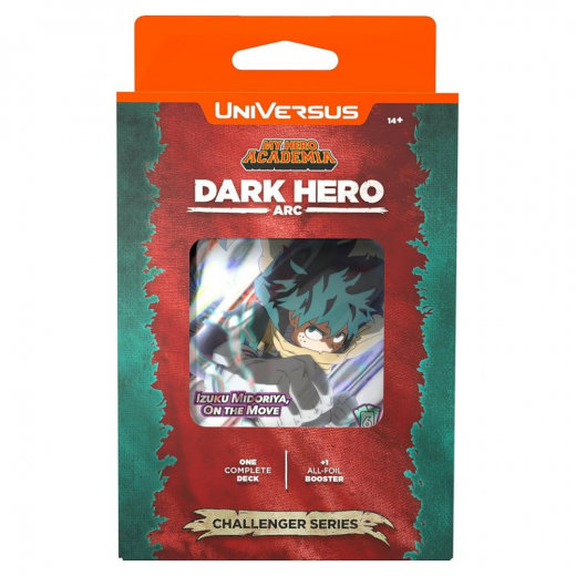 My Hero Academia CCG: Dark Hero Arc Challenger Series Deck ryhmässä SEURAPELIT / Korttipelit @ Spelexperten (UVSMHA08-D)