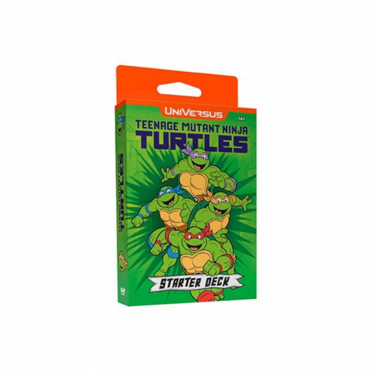 UniVersus CCG: Teenage Mutant Ninja Turtles Starter Deck ryhmässä SEURAPELIT / Korttipelit @ Spelexperten (UVSTMNT02-MD)