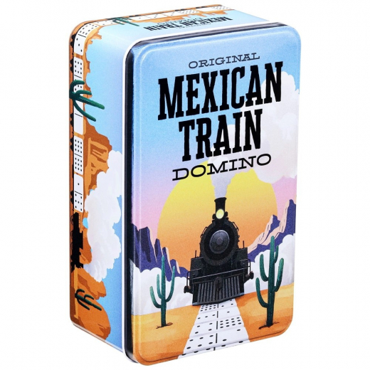 Mexican Train - Tinbox (FI) ryhmässä SEURAPELIT / Perhepelit @ Spelexperten (VEN0227)