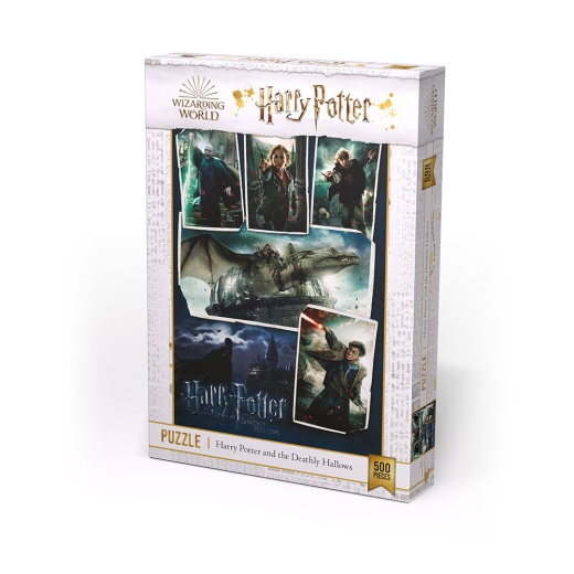 Palapeli - Harry Potter Deathly Hallows 500 Palaa ryhmässä PALAPELIT / < 625 palaa @ Spelexperten (VEN0295)