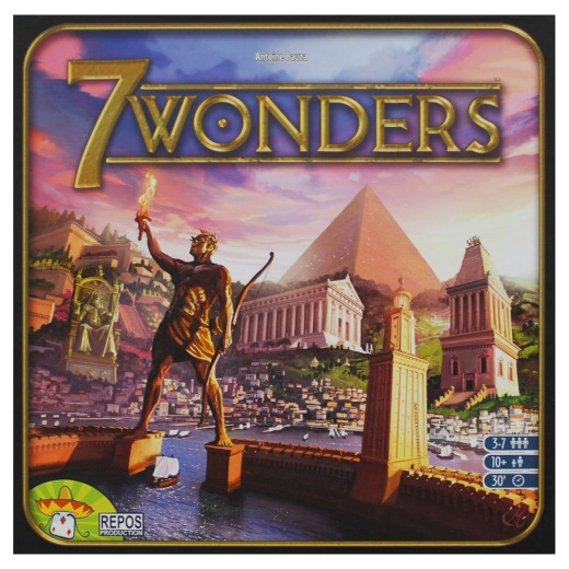 7 Wonders - Ensimmäinen painos (FI) ryhmässä  @ Spelexperten (VINC7W001)