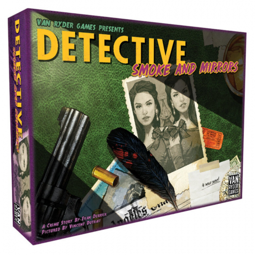 Detective: City of Angels - Smoke and Mirrors (Exp.) ryhmässä SEURAPELIT / Lisäosat @ Spelexperten (VRG207)