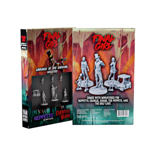 Final Girl: Carnage at the Carnival - Miniatures (Exp.) ryhmässä SEURAPELIT / Pelisarjat / Final Girl @ Spelexperten (VRGFG004M)