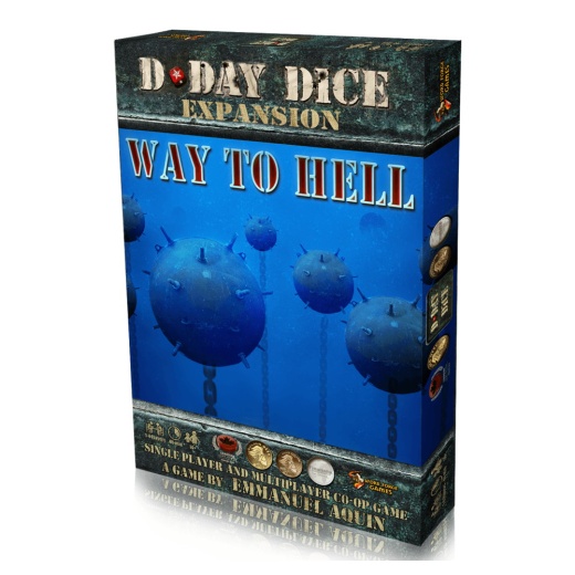 D-Day Dice: Way to Hell (Exp.) ryhmässä SEURAPELIT / Lisäosat @ Spelexperten (WFGDD002)